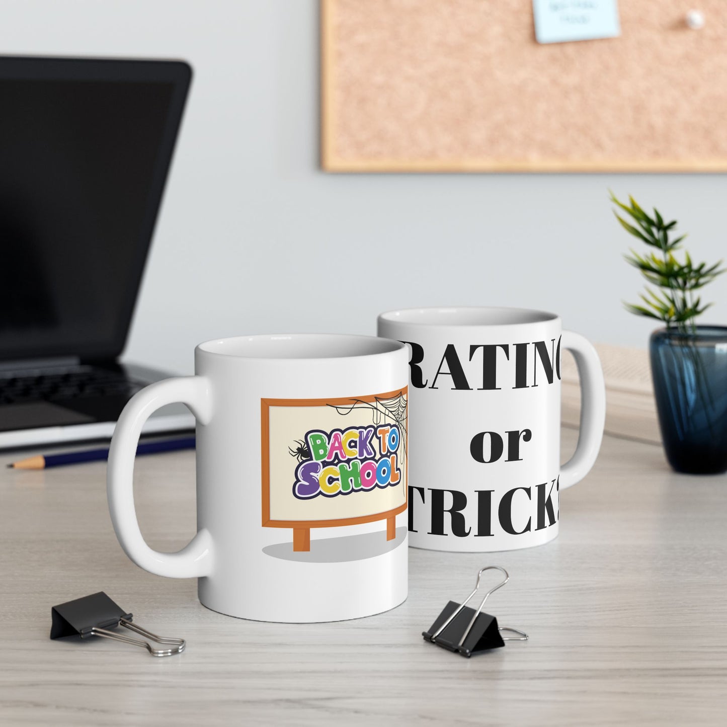 Spooky Teacher Ceramic Mug