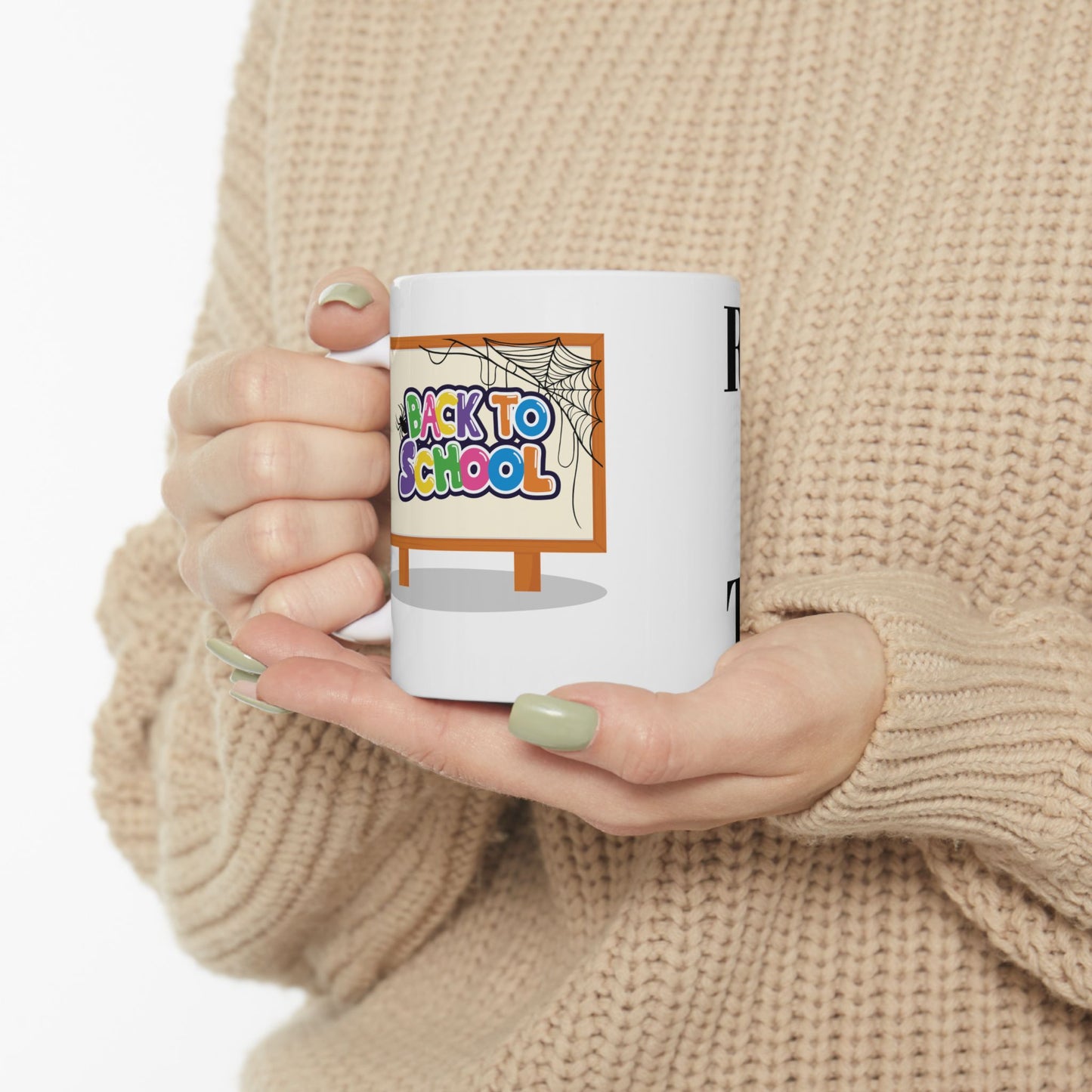 Spooky Teacher Ceramic Mug