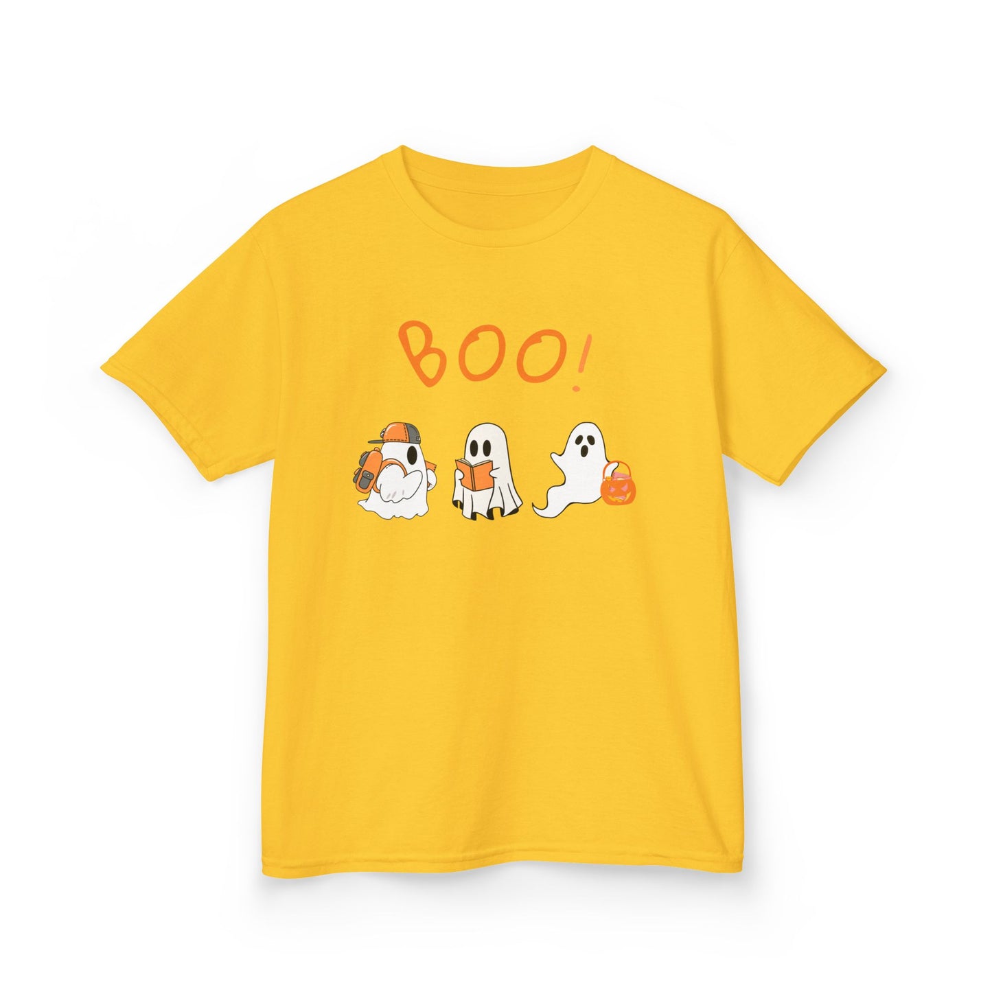 Kids Halloween Boo T-Shirt – Cute Ghost Trick or Treat Tee