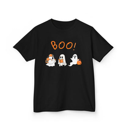 Kids Halloween Boo T-Shirt – Cute Ghost Trick or Treat Tee